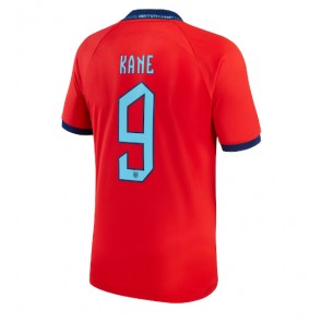 Maillot de foot Angleterre Harry Kane #9 Extérieur Monde 2022 Manches Courte